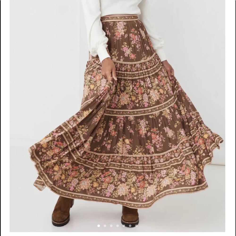 BNWT Spell Meadowland Maxi Skirt S